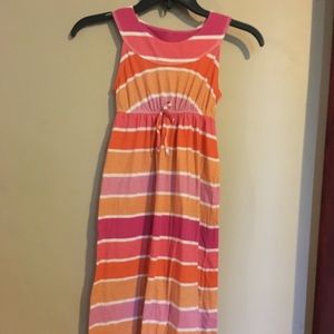 Girls multi color maxi dress